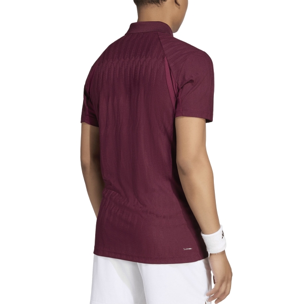 adidas CLIMACOOL+ FreeLift Polo - Maroon