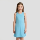 adidas Club Vestido Niña - Signal Cyan
