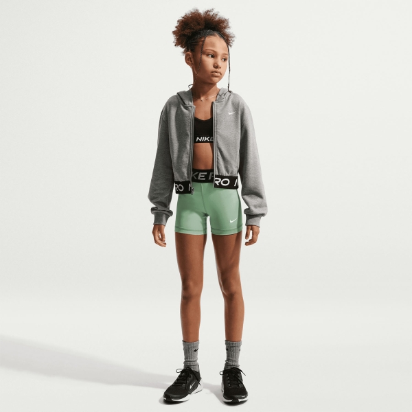 Nike Pro 3.5in Shorts Niña - Steam/White