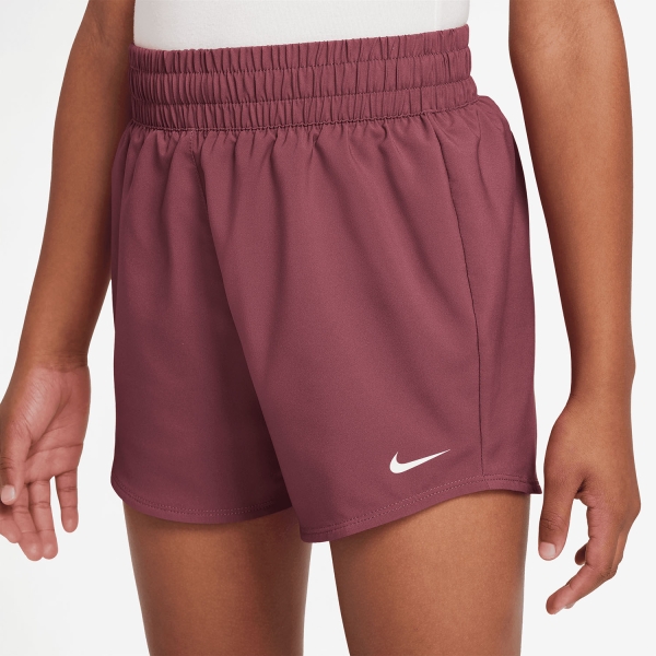Nike Dri-FIT One 3in Shorts Girl - Pink Smoke/White