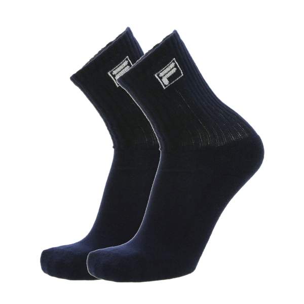 Fila Box Premium Crew x 2 Calze - Navy