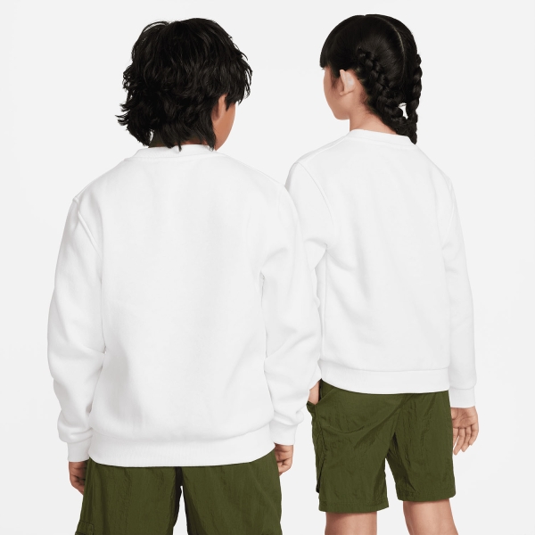 Nike Sportswear Club Sweatshirt Junior - White/Black