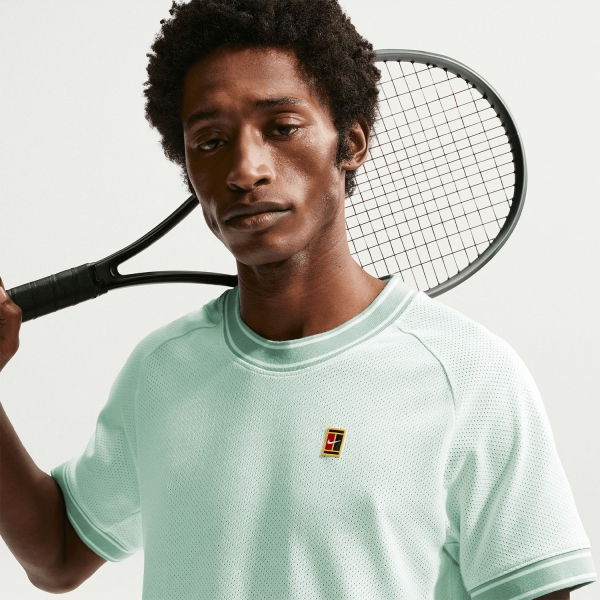 Nike Court Heritage Logo Maglietta - Barely Green