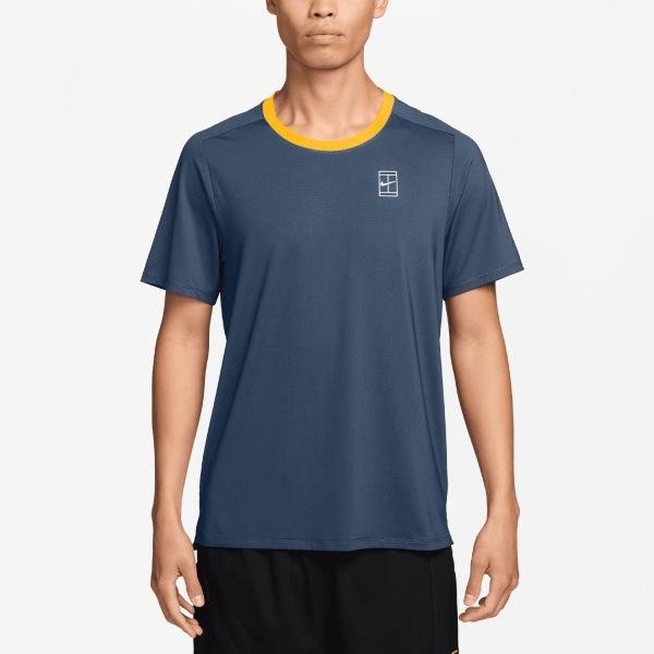 Men's T-Shirt Padel Nike Court Advantage DriFIT TShirt  New Slate/Laser Orange/White FZ6910438