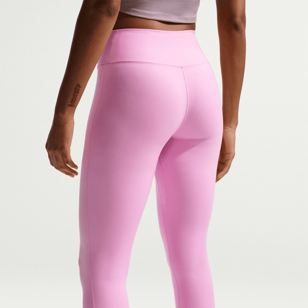 Nike One Dri-FIT Tights - Pink Rise/White