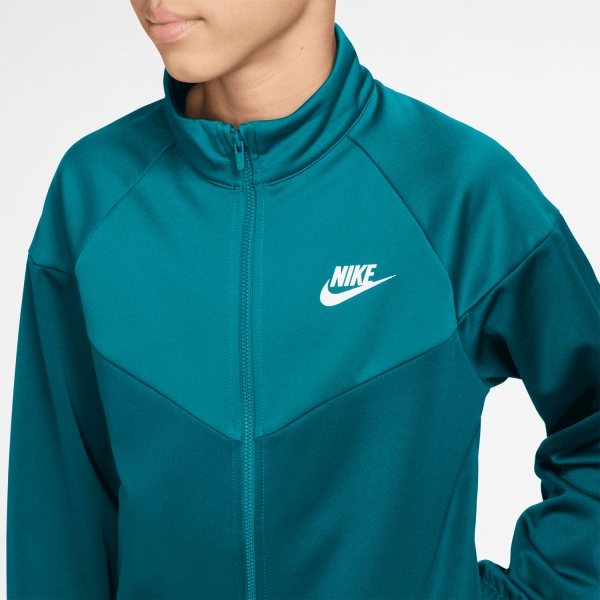 Nike Dri-FIT Tracksuit Kids - Bright Spruce/Energy/White