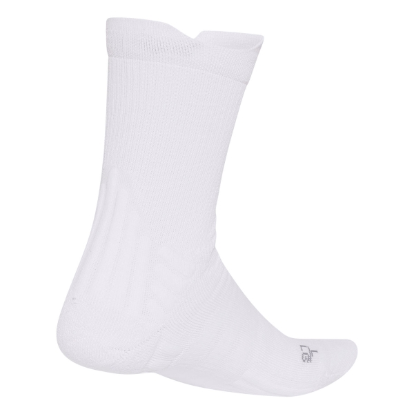 adidas Cushioned Pro Crew Socks - White/Grey Three