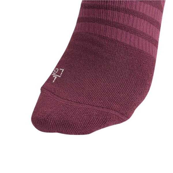 adidas Cushioned Pro Crew Calcetines - Maroon/Wonder White