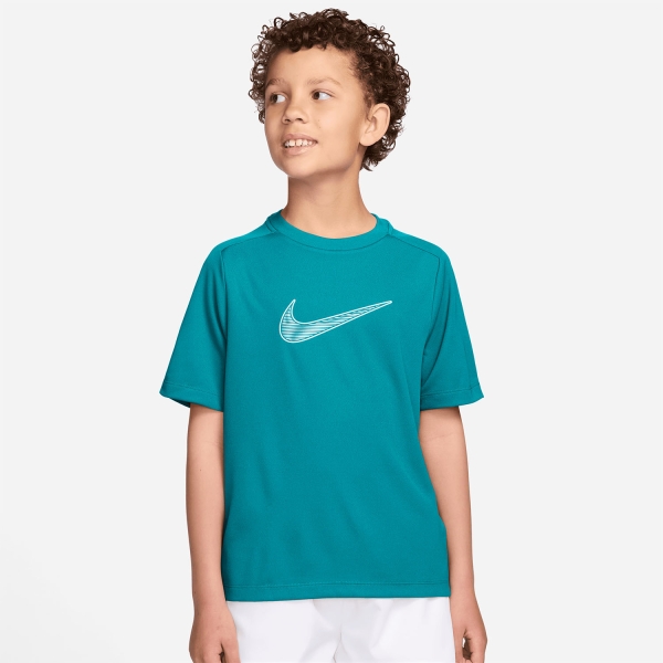 Polo y Camiseta Padel Niño Nike Multi Swoosh Camiseta Nino  Energy/White IF2430300
