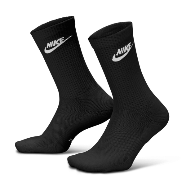 Calcetines Padel Nike Everyday Elevated DriFIT Crew x 3 Calcetines  Black IH8522902