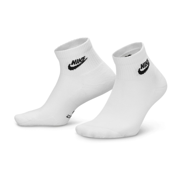 Calcetines Padel Nike Everyday Elevated DriFIT Ankle x 3 Calcetines  White IH8523901