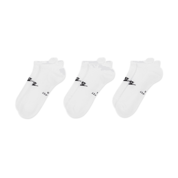 Nike Everyday Elevated Dri-FIT x 3 Calcetines - White