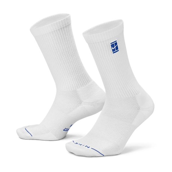 Nike Court Everyday Elevated x 3 Calcetines - White/Blue