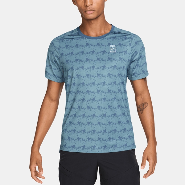 Men's T-Shirt Padel Nike Court Advantage TShirt  New Slate/White IM6084438