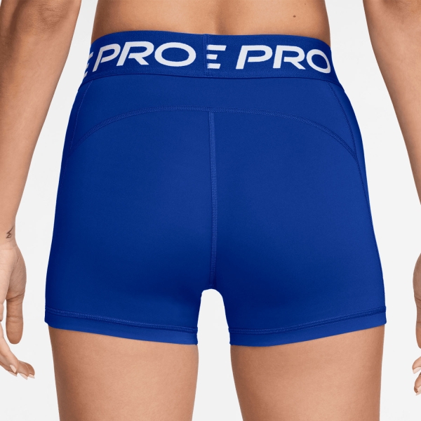 Nike Pro Dri-FIT 365 3in Shorts - Old Royal/White