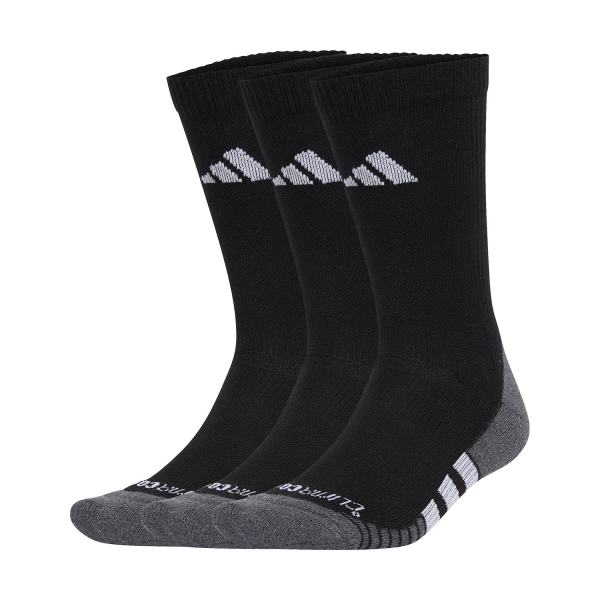 Padel Socks adidas Performance CLIMACOOL Logo x 3 Socks  Black/White JC6411