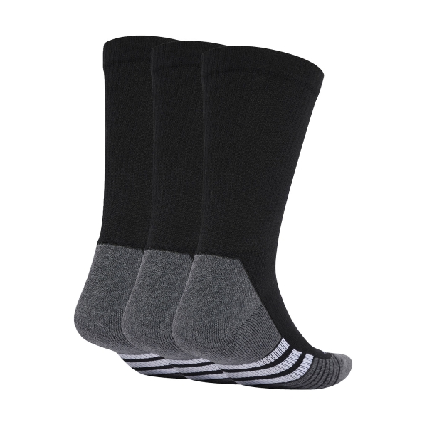 adidas Performance CLIMACOOL Logo x 3 Socks - Black/White