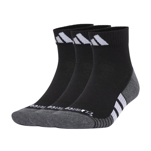 Padel Socks adidas Performance CLIMACOOL x 3 Socks  Black/White JC6446
