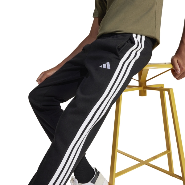 adidas Essentials 3 Stripes Pantalones Niños - Black/White