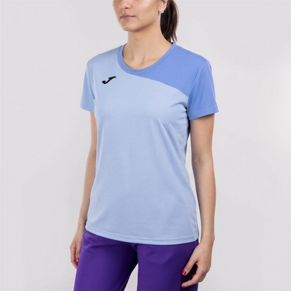 Camiseta y Polo Padel Mujer Joma Challenge Camiseta  Blue 902682.384