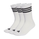 adidas 3 Stripes Cushioned Crew x 3 Calcetines - White/Black adidas 3 Stripes Cushioned Crew x 3 Calcetines - White/Black