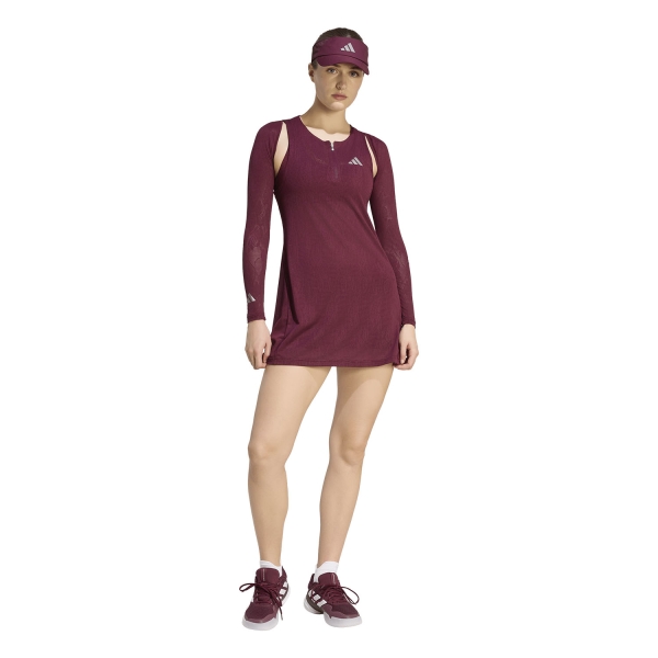 adidas CLIMACOOL Lace Pro Dress - Maroon