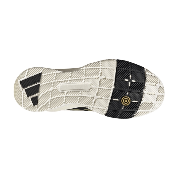 adidas Crazyquick LS Padel - Off White/Core Black/Gold Metallic