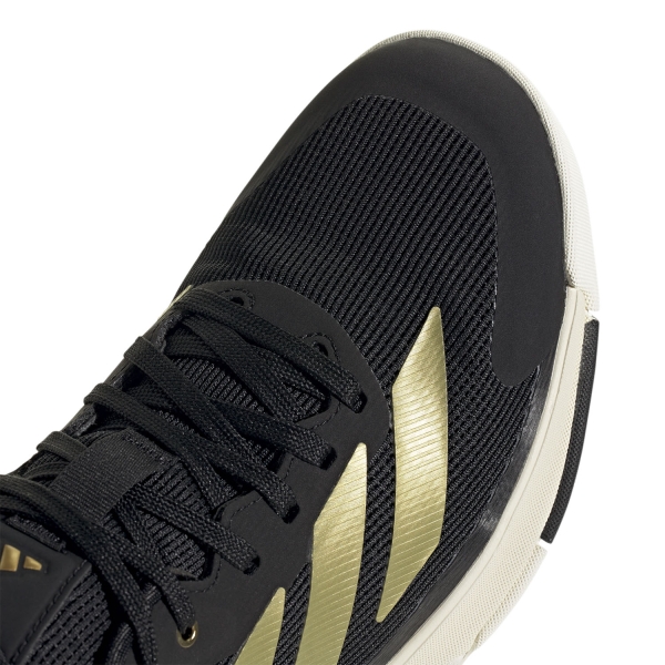 adidas Crazyquick LS Padel - Off White/Core Black/Gold Metallic