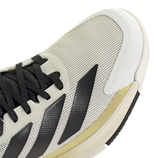 adidas Crazyquick Boost Padel - Off White/Core Black/Gold Metallic