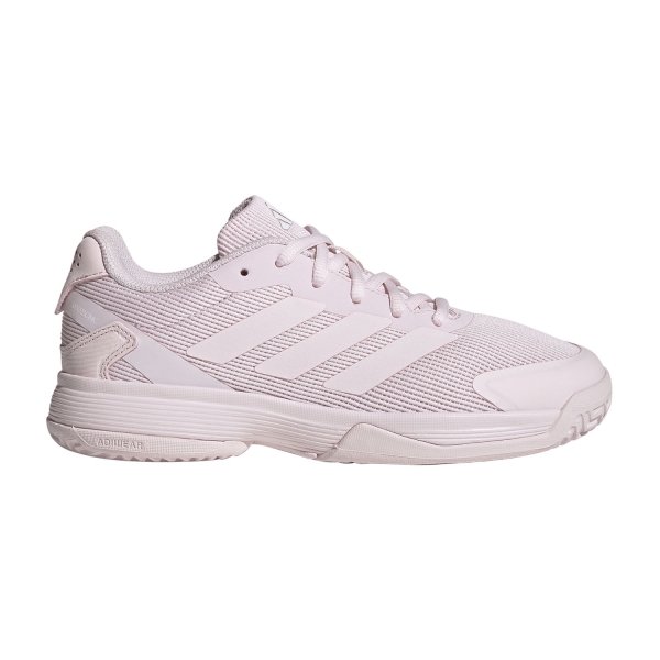 Junior's Padel Shoes adidas Ubersonic Junior  Distilled Pink/FTWR White KK3849