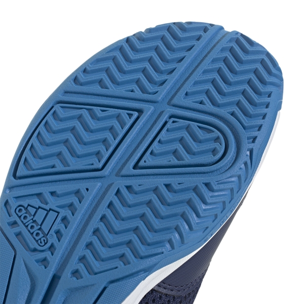 adidas Courtflash Bambini - Dark Blue/FTWR White/Bright Blue