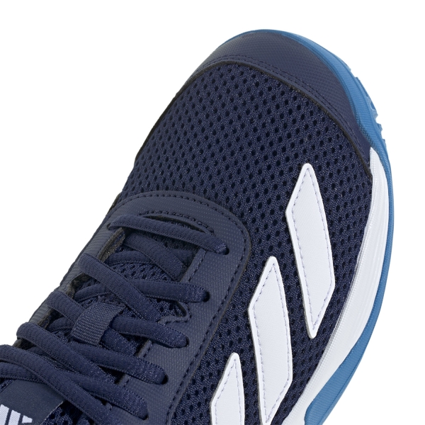 adidas Courtflash Bambini - Dark Blue/FTWR White/Bright Blue