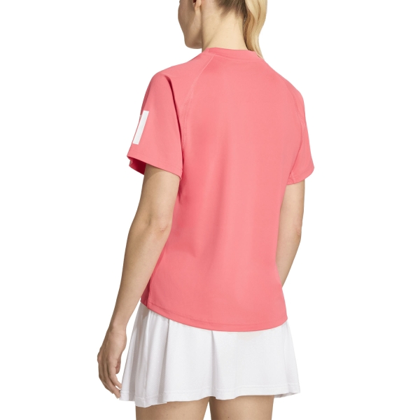 adidas Club 3 Stripes Camiseta - Pure Turbo