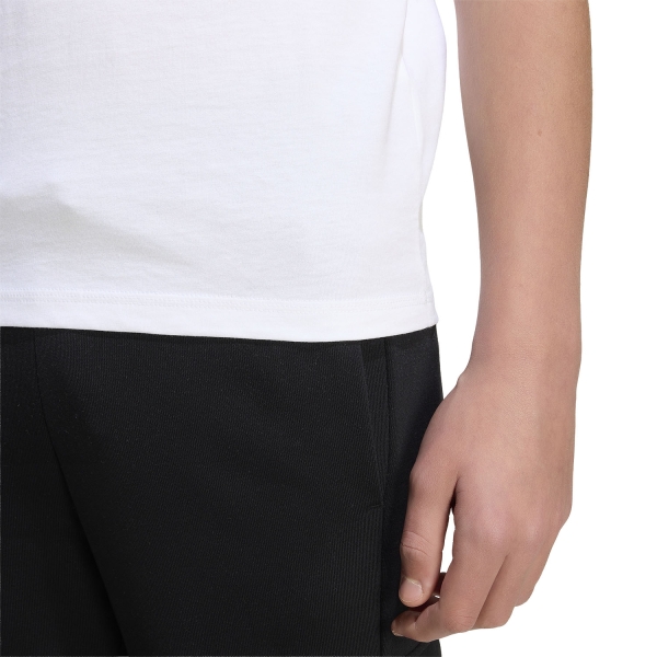 adidas Essentials T-Shirt Kids - White/Pure Ruby