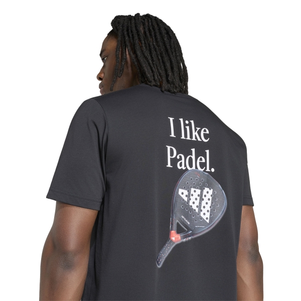 adidas Padel Category Graphic Camiseta - Black