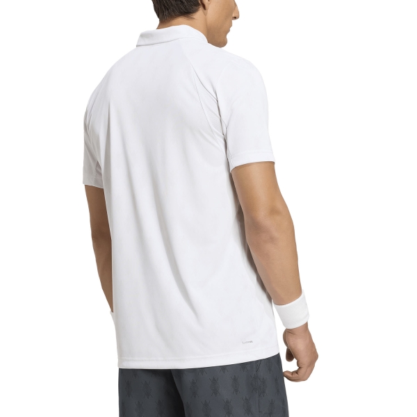 adidas Club Graphic Pro Polo - White/Dash Grey