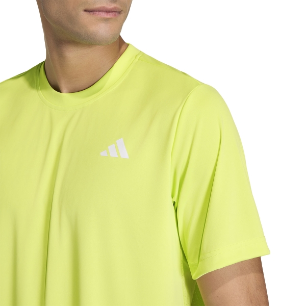 adidas Club CLIMACOOL Logo T-Shirt - Semi Frozen Lemon