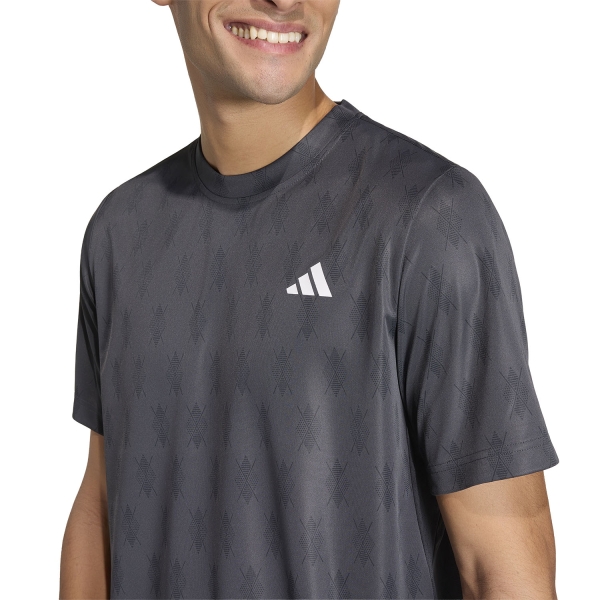 adidas Club CLIMACOOL Graphic Camiseta - Carbon/Black