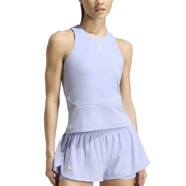 Top Padel Mujer adidas CLIMACOOL Logo Top  Violet Tone/White KX3758