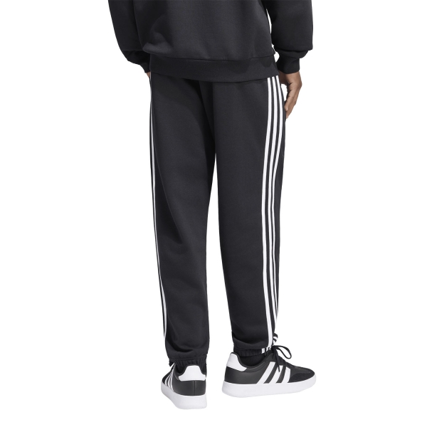 adidas Essentials 3 Stripes Pantaloni - Black/White