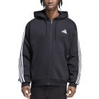 adidas Essentials 3 Stripes Print Felpa - Black/White adidas Essentials 3 Stripes Print Felpa - Black/White