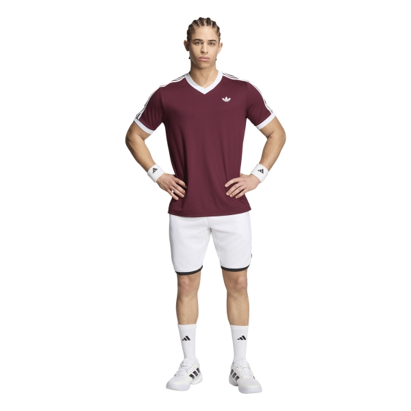 adidas Classics Maglietta - Maroon