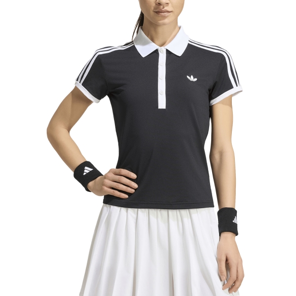 Camiseta y Polo Padel Mujer adidas Classics Polo  Black KY8892