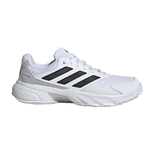 Men's Padel Shoes adidas Courtjam Control 3 Clay  FTWR White/Core Black/Grey Two LA1511