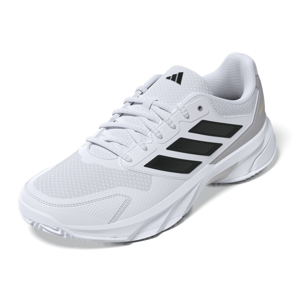 adidas Courtjam Control 3 Clay - FTWR White/Core Black/Grey Two