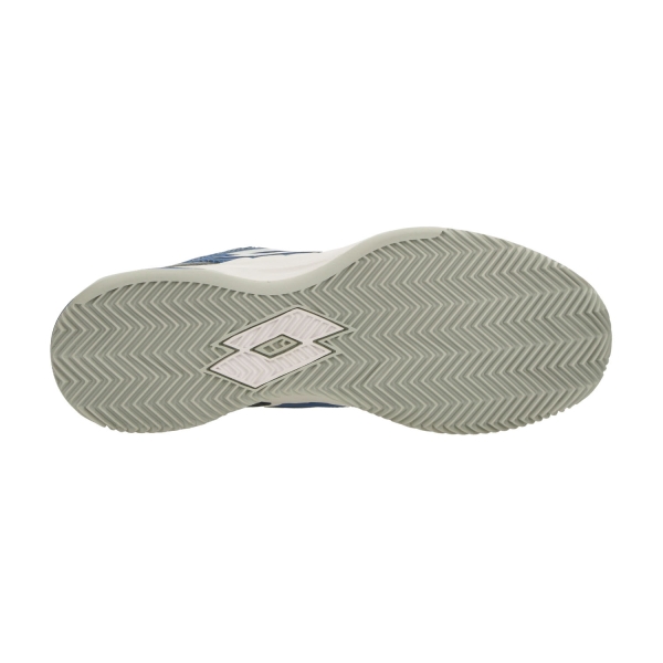 Lotto Mirage 100 II Clay - Imperial Blue/Silver Metal 2