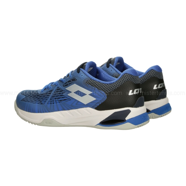 Lotto Mirage 100 II Clay - Imperial Blue/Silver Metal 2
