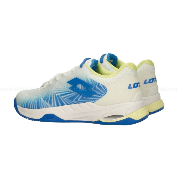 Lotto Mirage 100 II Clay - All White/Dodgers Blue