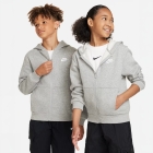Nike Club Sudadera Niños - Dark Grey Heather/Base Grey/White Nike Club Sudadera Niños - Dark Grey Heather/Base Grey/White