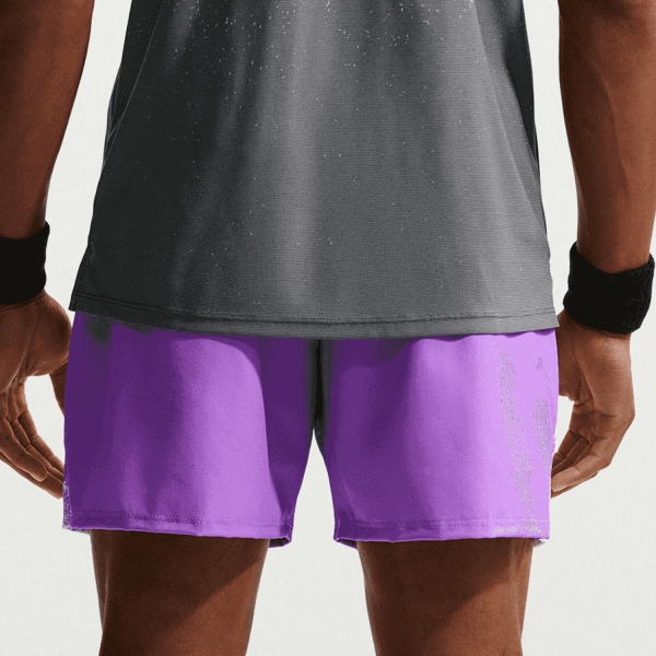 Nike Court Slam 6in Shorts - Bright Violet/Violet Mist/Black
